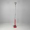 Italian Modern Red Floor Lamp by Castiglioni for Flos, 1970s 3