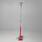Italian Modern Red Floor Lamp by Castiglioni for Flos, 1970s 3
