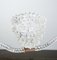 Vintage Chandelier in Rostrated Blown Glass by Barovier and Toso 8