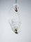 Lámpara de araña vintage de vidrio soplado rostrado de Barovier and Toso, Imagen 5