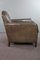 Moss Green Sheep Leather Chair 4
