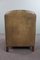 Moss Green Sheep Leather Chair 5