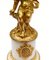 Lámparas de mesa Cherub Storm francesas con figuras de vidrio dorado. Juego de 2, Imagen 4