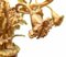 Candelabros Imperio francés de porcelana dorada. Juego de 2, Imagen 2