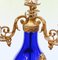 French Empire Glass Candelabras with Gilt Mounts, 1870, Set of 2 7