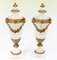 Rock Crystal Cassolettes Urns Vases on Ormolu Mounts, 1860, Set of 2 1