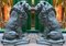 Bronze Lion Gatekeeper Statues of Medici Lions, Set of 2, Image 1