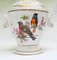 French Sevres Porcelain Lidded Pots with Parrots, Set of 2, Image 8