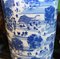 Chinese Giant Blue and White Porcelain Urns Nanking Temple Jars, 1930s, Set of 2 7