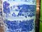 Chinesische Blaue & Weiße Porzellan Urnen Nanking Tempelgläser, 1930er, 2er Set 4