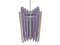 Purple Ceiling Lamp by Thue Christensen and Bent Nordsted for Nordisk Solar, Denmark, 1960s, Image 3