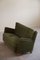 Mid-Century Danish Modern 3-Seater Sofa in Green Velvet from Fritz Hansen, 1940s, Image 2