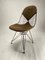 Wire Chairs with Bikini Cover on Eiffel Bases by Charles Eames for Herman Miller, 1960s, Set of 2, Image 7