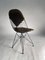 Wire Chairs with Bikini Cover on Eiffel Bases by Charles Eames for Herman Miller, 1960s, Set of 2 5