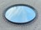 Mid-Century Modern Oval Sunburst Mirror attributed to Josef Frank, West Germany, 1960s 3