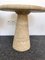 Mid-Century Italian Travertine Side Table in the style of Angelo Mangiarotti, 1970s, Image 11