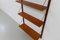 Danish Modern Teak Floating Shelving System in the style of Poul Cadovius, 1960s, Image 3