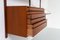 Danish Modern 3-Bay Modular Teak Wall Unit by Poul Cadovius for Cado, 1960s, Image 10