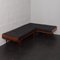 Corner Rosewood Foldable Daybed by Ejvind Johansson, Denmark, 1960s 9