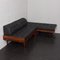 Corner Rosewood Foldable Daybed by Ejvind Johansson, Denmark, 1960s, Image 1