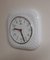 Vintage German Wall Clock with White Ceramic Housing from Meister-Anker, 1970s 2