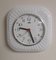 Vintage German Wall Clock with White Ceramic Housing from Meister-Anker, 1970s 1