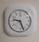 Vintage German Wall Clock with White Ceramic Housing from Meister-Anker, 1970s, Image 1