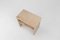 French Minimalist Console with Shelf in Travertine, 1980s 12