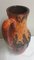 Vintage German Ceramic Vase in Fat Lava Design from Scheurich Europ Line, 1970s 2