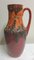 Vintage German Ceramic Vase in Fat Lava Design from Scheurich Europ Line, 1970s, Image 1