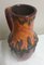 Vintage German Ceramic Vase in Fat Lava Design from Scheurich Europ Line, 1970s 3