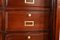 Mahogany Curtain File Cabinet from Maison Standard, United States, 1930s 24