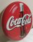 Vintage German Advertising Wall Lamp in Printed Plastic from Coca Cola, 1970s, Image 2