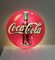 Vintage German Advertising Wall Lamp in Printed Plastic from Coca Cola, 1970s 3