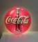 Vintage German Advertising Wall Lamp in Printed Plastic from Coca Cola, 1970s, Image 3