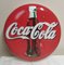 Vintage German Advertising Wall Lamp in Printed Plastic from Coca Cola, 1970s 1