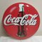 Vintage German Advertising Wall Lamp in Printed Plastic from Coca Cola, 1970s, Image 1