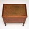 Antique Georgian Leather Top Storage Box on Legs, 1800s 8