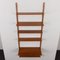 Mid-Century Danish Upcycled Teak Wall Unit with Desk by Poul Cadovius, 1960s, Image 5