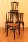 Vintage Bistro Chairs by Michael Thonet for Gebrüder Thonet Vienna Gmbh, 1904, Set of 4, Image 7