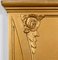 Espejo de madera y báculo dorado al estilo de Luis XVI, años 30, Imagen 9