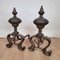 Andirons in Bronze and Wrought Iron, 19th Century, Set of 2, Image 13