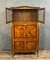 Louis XV Style Butterfly Wing Marquetry Guillotine Secretary, 1750s 2