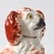 Antike Staffordshire Mantle Hundefigur, 1890er 8
