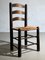 Brutalist Dining Chairs by Georges Robert, France, 1950s, Set of 4, Image 3