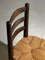 Brutalist Dining Chairs by Georges Robert, France, 1950s, Set of 4 6