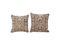 Turkish Handwoven Rug Square Cushion Covers, Set of 2 1