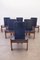 Esszimmerstühle im Stil von Tobia Scarpa, 1970er, 6er Set 1