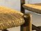 Rustic Modern Brutalist Chairs, France, 1950s, Set of 2, Image 4