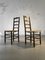 Set of Rustic Modern Brutalist Chairs, France, 1950s 10